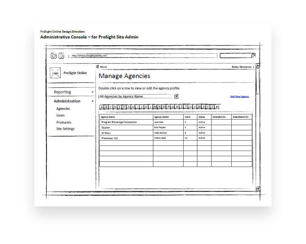 ProSight Online customer portal