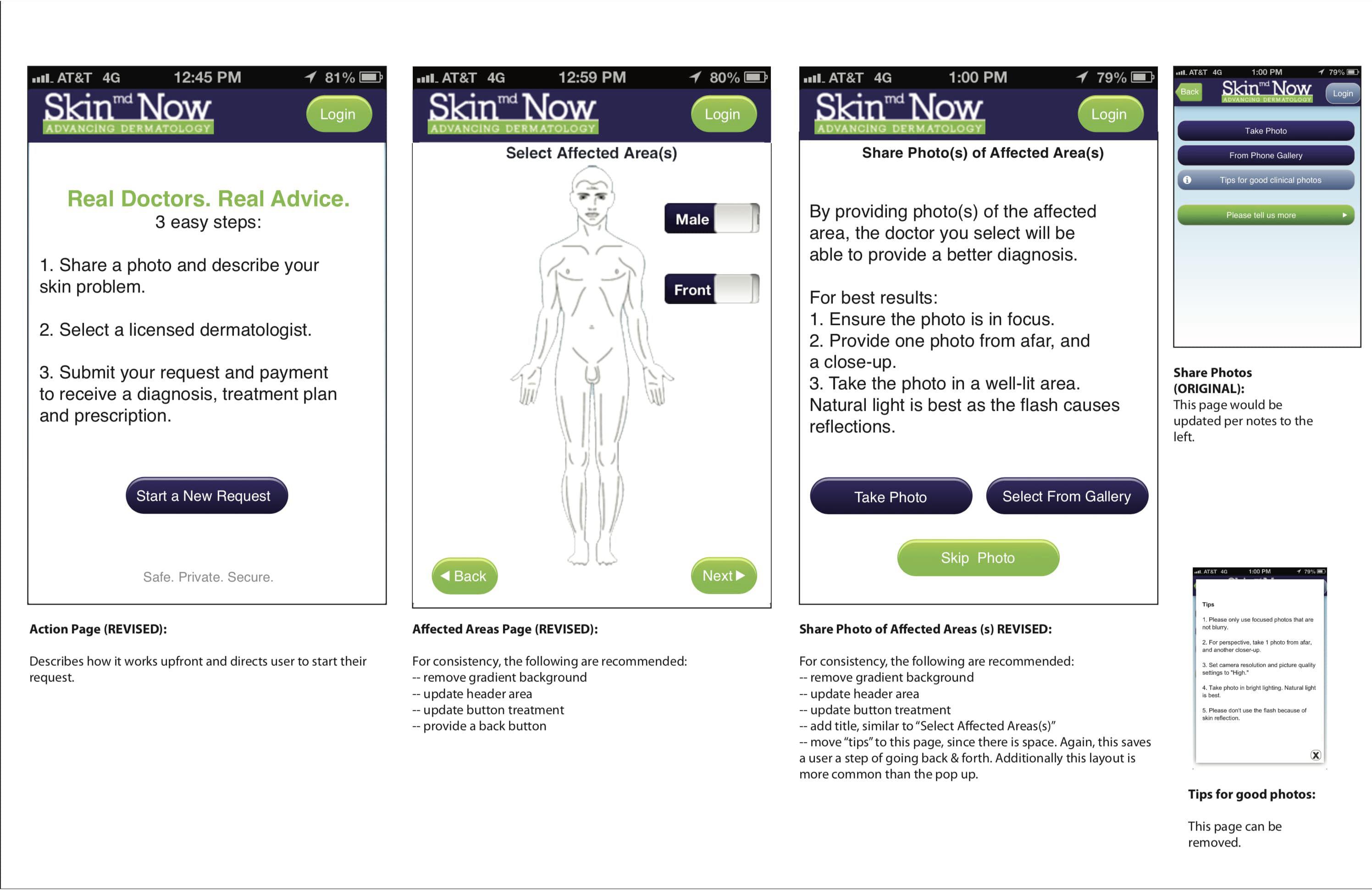 Skin md Now design annotations for development handoff